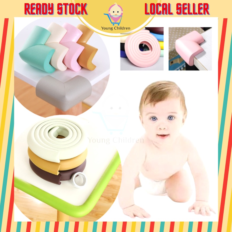 2 Meter Baby Safety Table Edge Guard Safety Corner Table Protector L