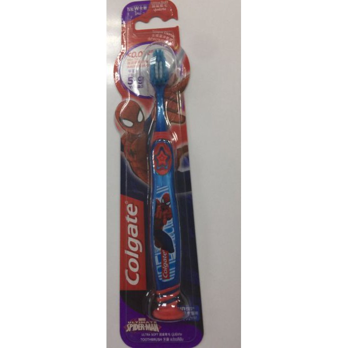 COLGATE SPIDERMAN ULTRA SOFT TOOTHBRUSH WITH TONGUE CLEANER | Shopee ...