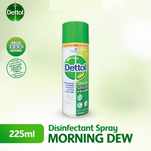 DETTOL DISINFECTANT SPRAY MORNING DEW 225ML Shopee Malaysia
