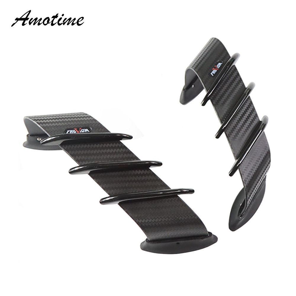 Universal Downforce Racing Spoiler Aero Winglets For YZF R1 CBR650R V4 ...