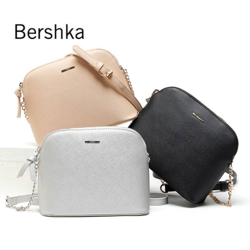 READY STOCK BERSHKA LUXURY SHELL CROSSBODY SLING BAG Shopee Malaysia