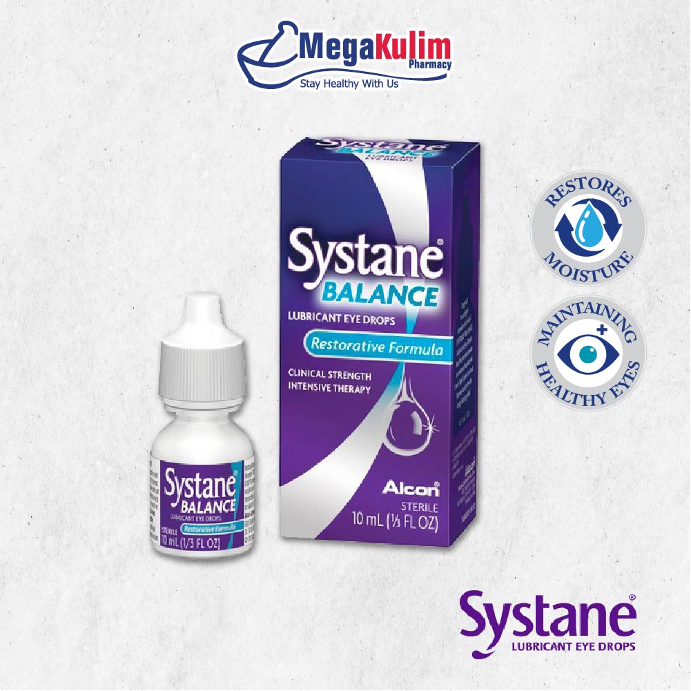 Systane Balance Lubricant Eye Drops 10mL | Shopee Malaysia