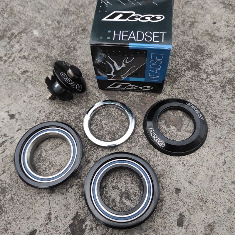 Neco H114 HEADSET BEARING SEMI INTEGRATED OVERSIZE 44MM KOM Bicycle Fork Shopee Malaysia