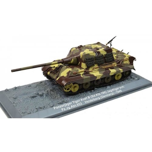 Le Panzerjager Jagdtiger Tiger Ausf B Miniature Par Ixo Models Altaya Panzerjager Tiger Ausf B Jagdtiger Miniature 1 43 Nb C 55531