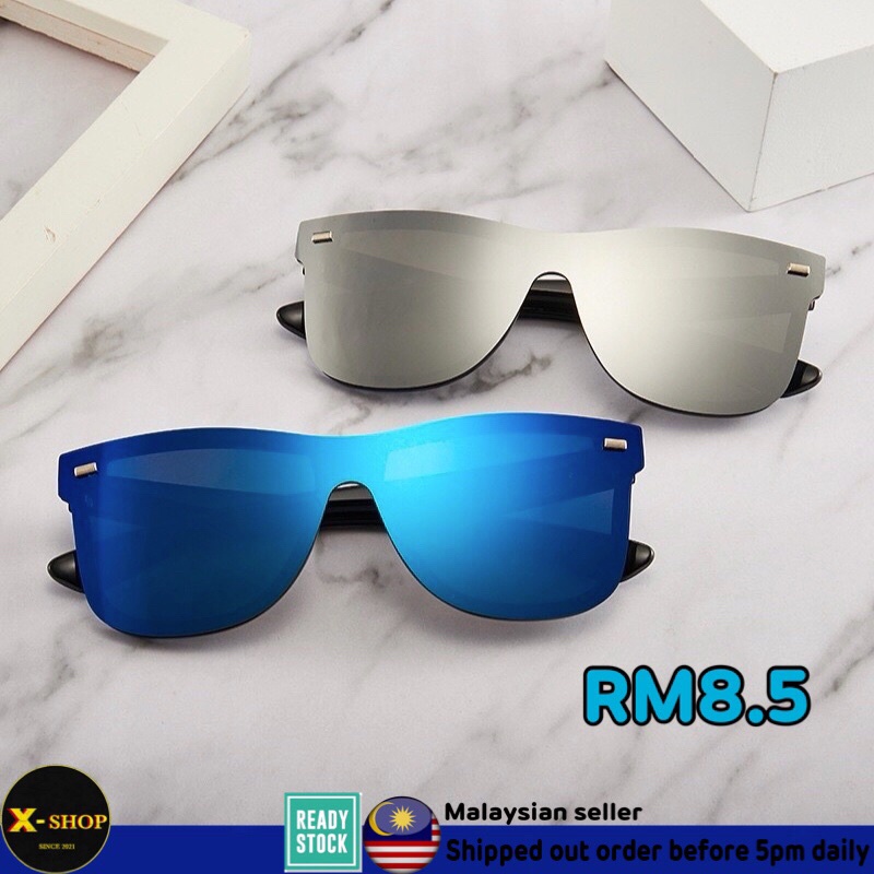 ReadyStock 🇲🇾Cermin Mata Spec Mata Color Justin Blaze Viral Sunglasses