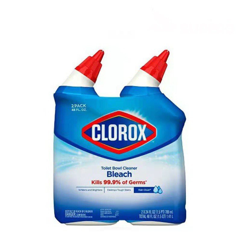 Clorox Toilet Bowl Cleaner with Bleach (Value Pack) 709ml X 2 Shopee