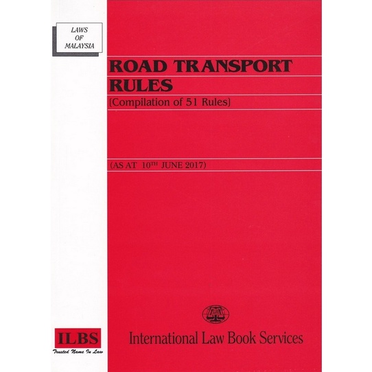 [667] ROAD TRANSPORT RULES ( Compilation of 51 Rules ) | Shopee Malaysia