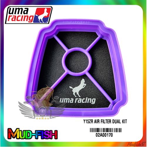 UMA RACING YAMAHA Y15ZR Y16ZR AIR FILTER DUAL KIT Shopee Malaysia