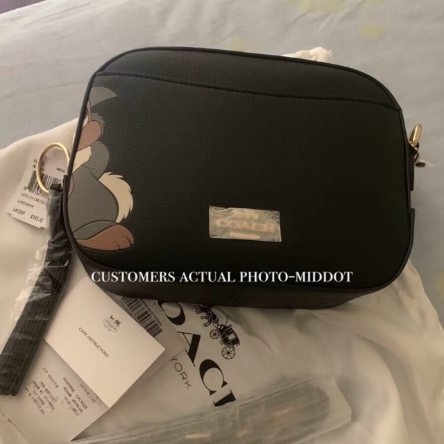 Disney Coach Camera Bag With Thumper Sling Bag Crossbody Bag