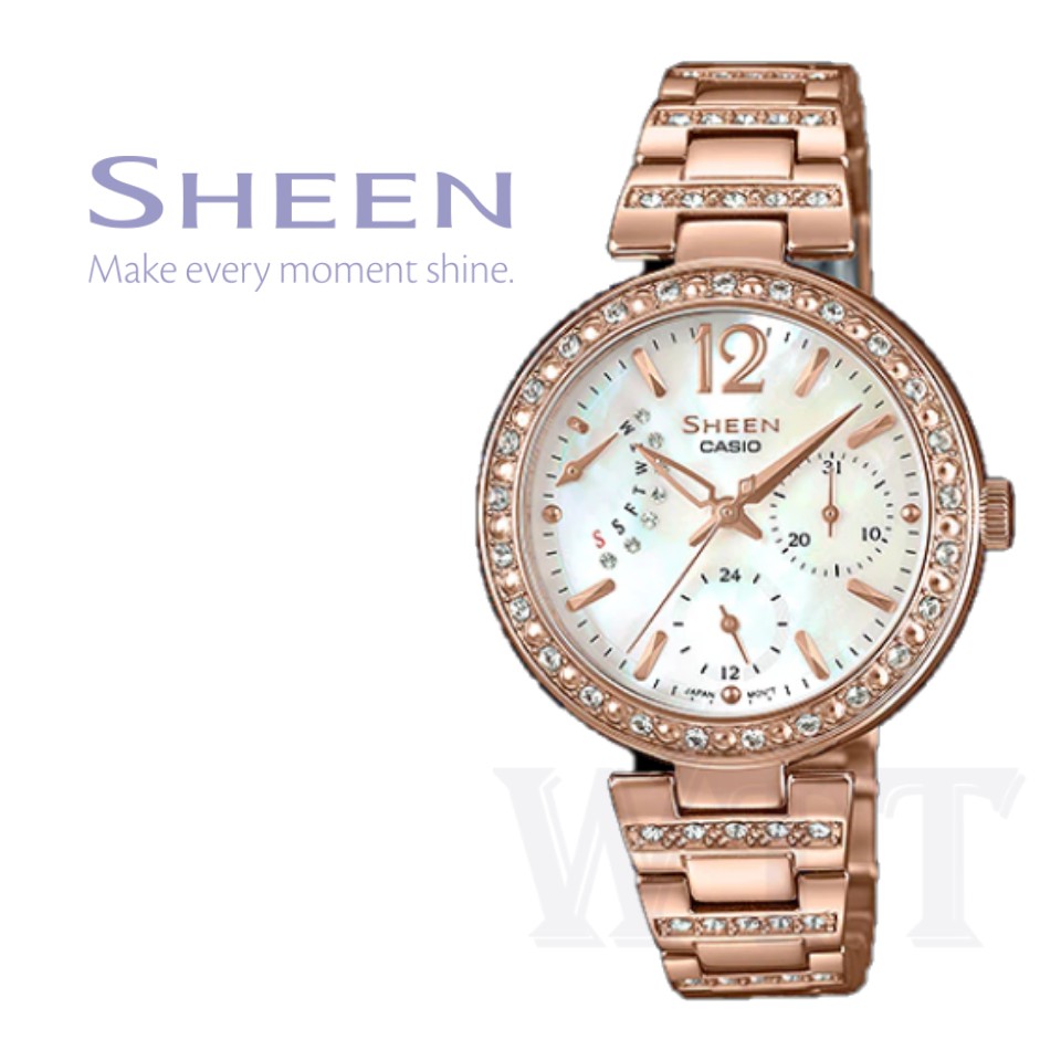 Jam sheen casio sale