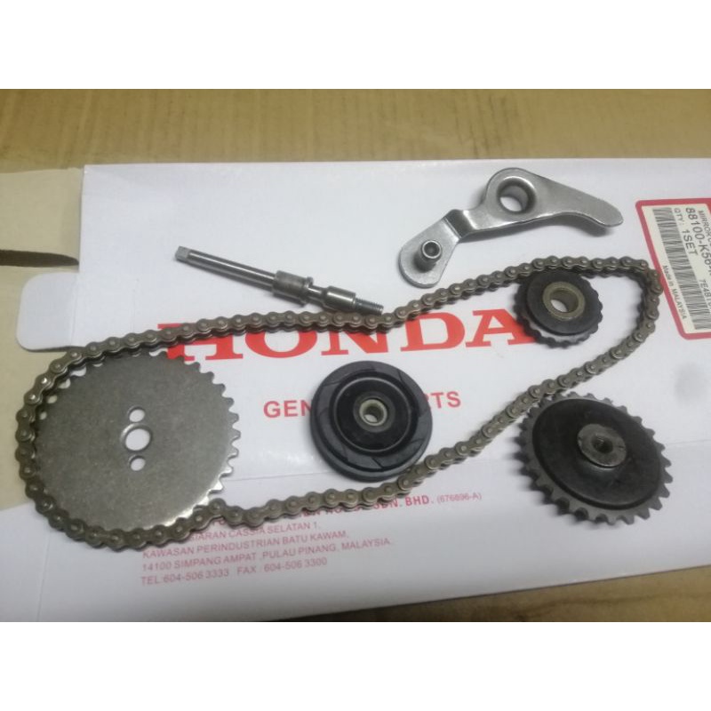 Ex5 hi power engine part / timing gear / timing chain / oil pump bolt ...