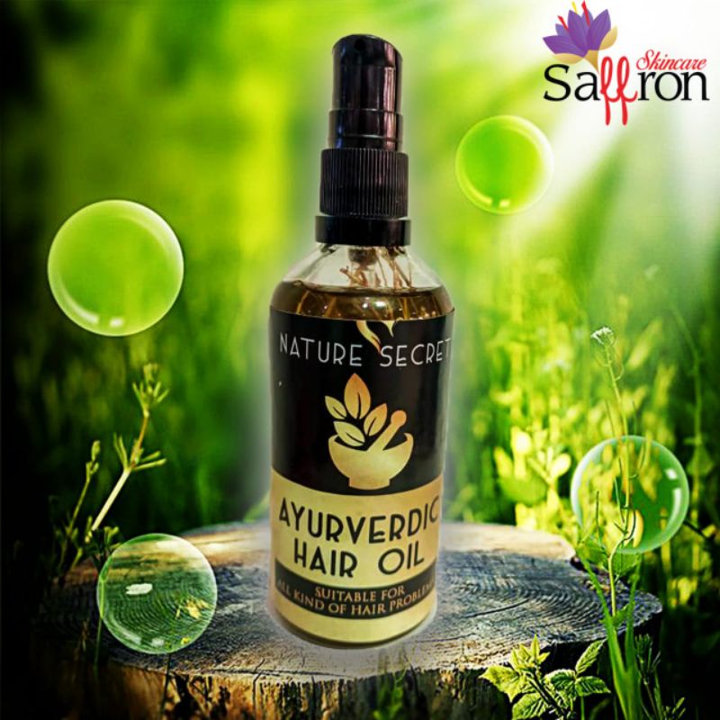 SAFFRON HAIR CARE ORIGINAL AYURVEDIC HAIR OIL 120ML