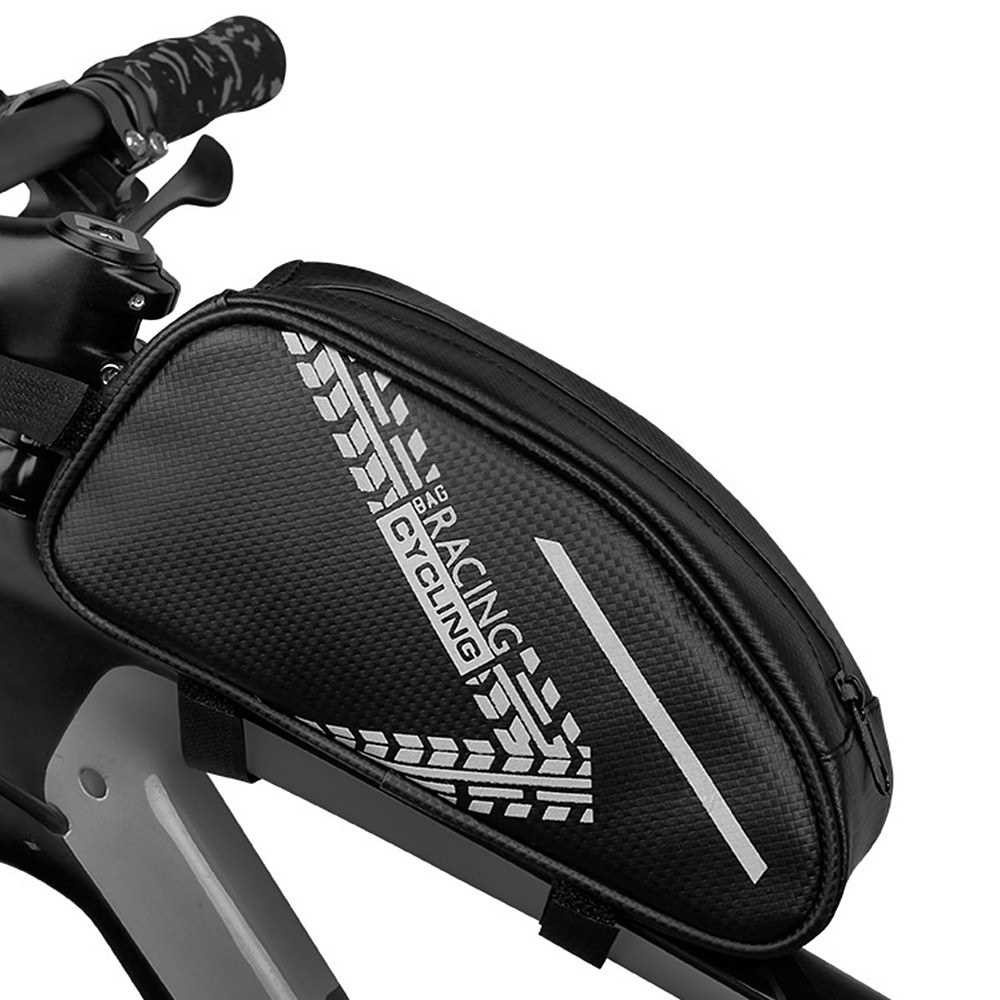 Kytpyi Bicycle Bag Frame, Frame Bag Bicycle, 2L Bicycle Triangle Frame Bag, Large Capacity, Waterproof Bicycle Front Tube Storage Bag, Bicycle Triangle Bag For Mountain Bike, Road Bike