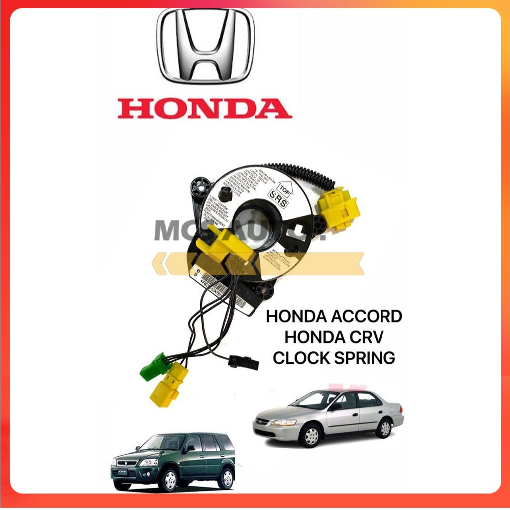 HONDA ACCORD S84 CRV S10 SPIRAL CABLE AIRBAG CLOCK SPRING | Shopee Malaysia