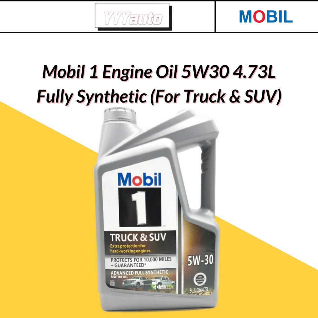 100 ORIGINAL Mobil 1 Truck & SUV 5W30 Fully Synthetic Engine Oil 4.73L