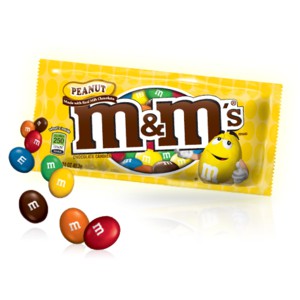 M And M Peanut Bunties 45Gm