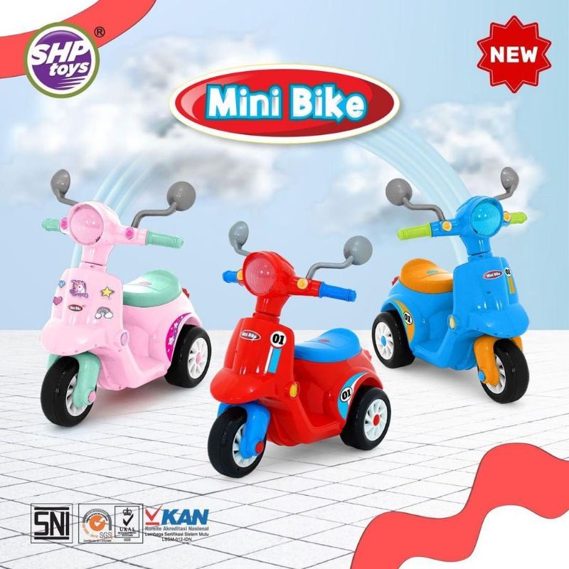 Children's Toy Tricycle Push Bike Mini Bike Ride On SHP691 | Shopee ...