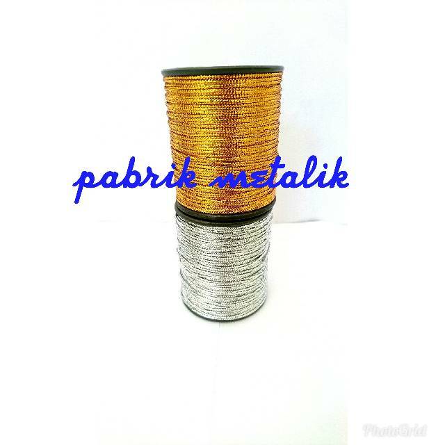 Rope/thread gold gold And Silver Silver (per meter) | Shopee Malaysia