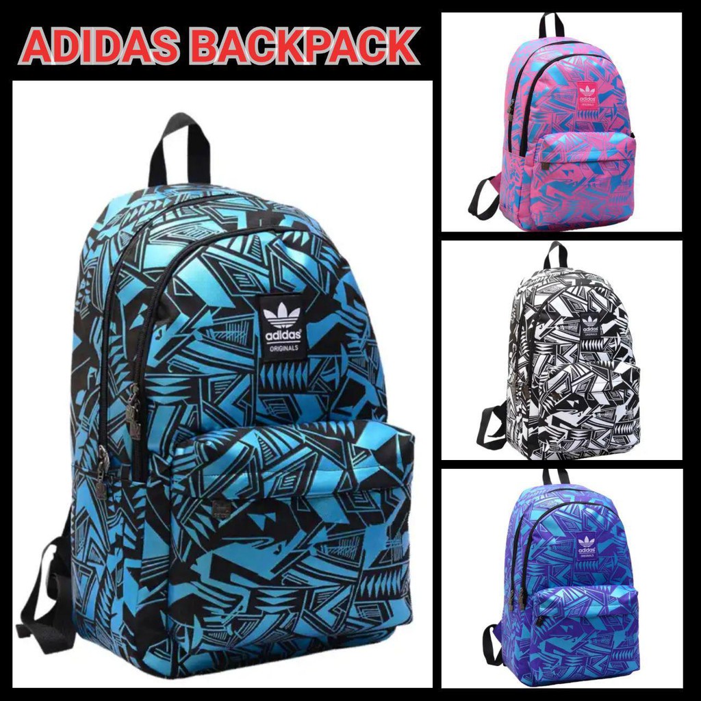 ADIDAS BACKPACK LAPTOP BAG TRAVEL SCHOOL BAG BEG SEKOLAH