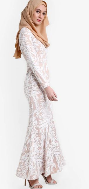 NEW ZALIA SEQUIN MERMAID DRESS Shopee Malaysia