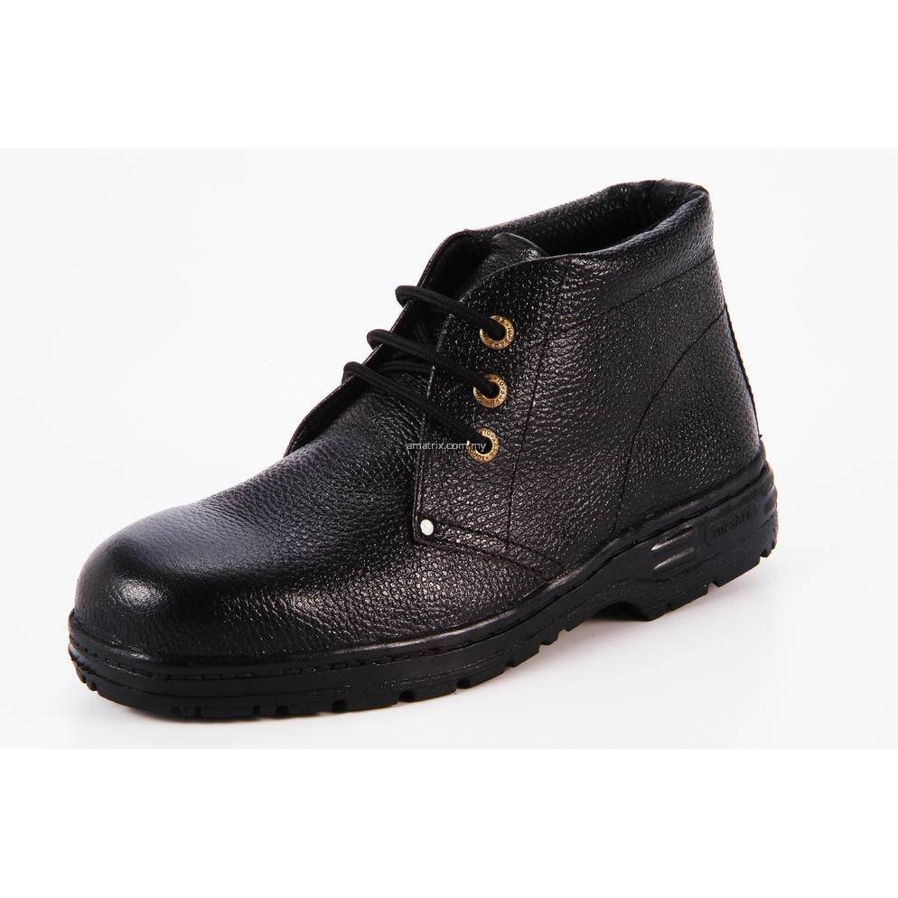 Topsafe Buatan Malaysia Safety Shoe Genuine Leather Stitched Model Ts Safety Shoe With Sirim