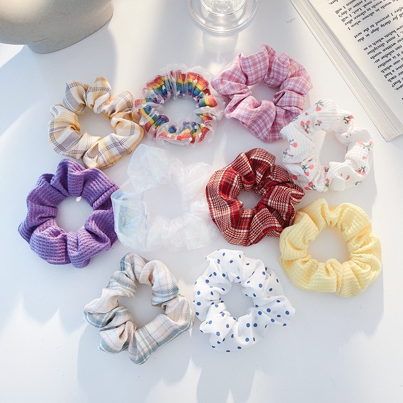 𝐑𝐄𝐀𝐃𝐘 𝐒𝐓𝐎𝐂𝐊 Scrunchies Set Hairband hair rope getah rambut Fashion ...