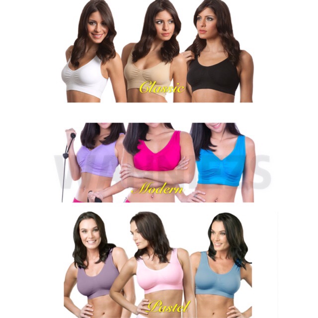 2-Pack of Genie Bras - Black and Nude Colors Malaysia