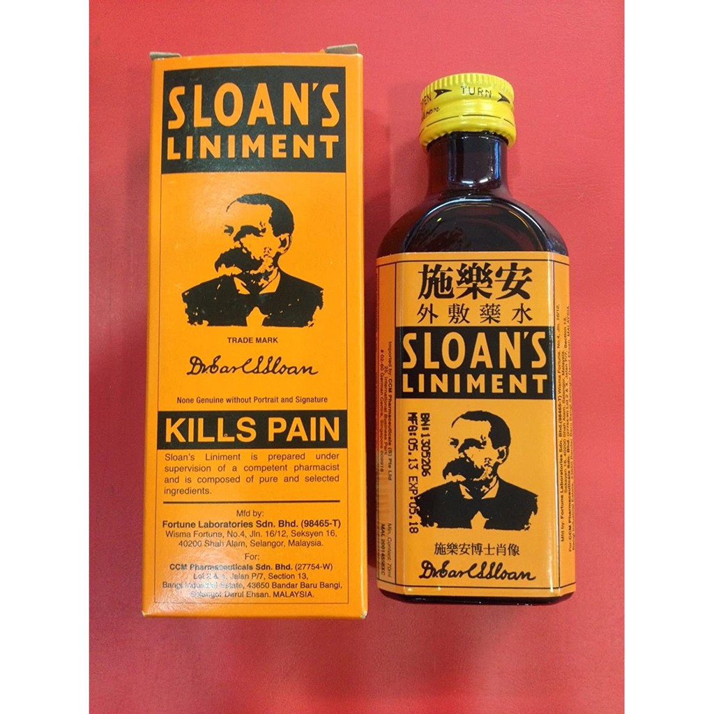 SLOAN'S LINIMENT 70ML KILLS PAIN Shopee Malaysia
