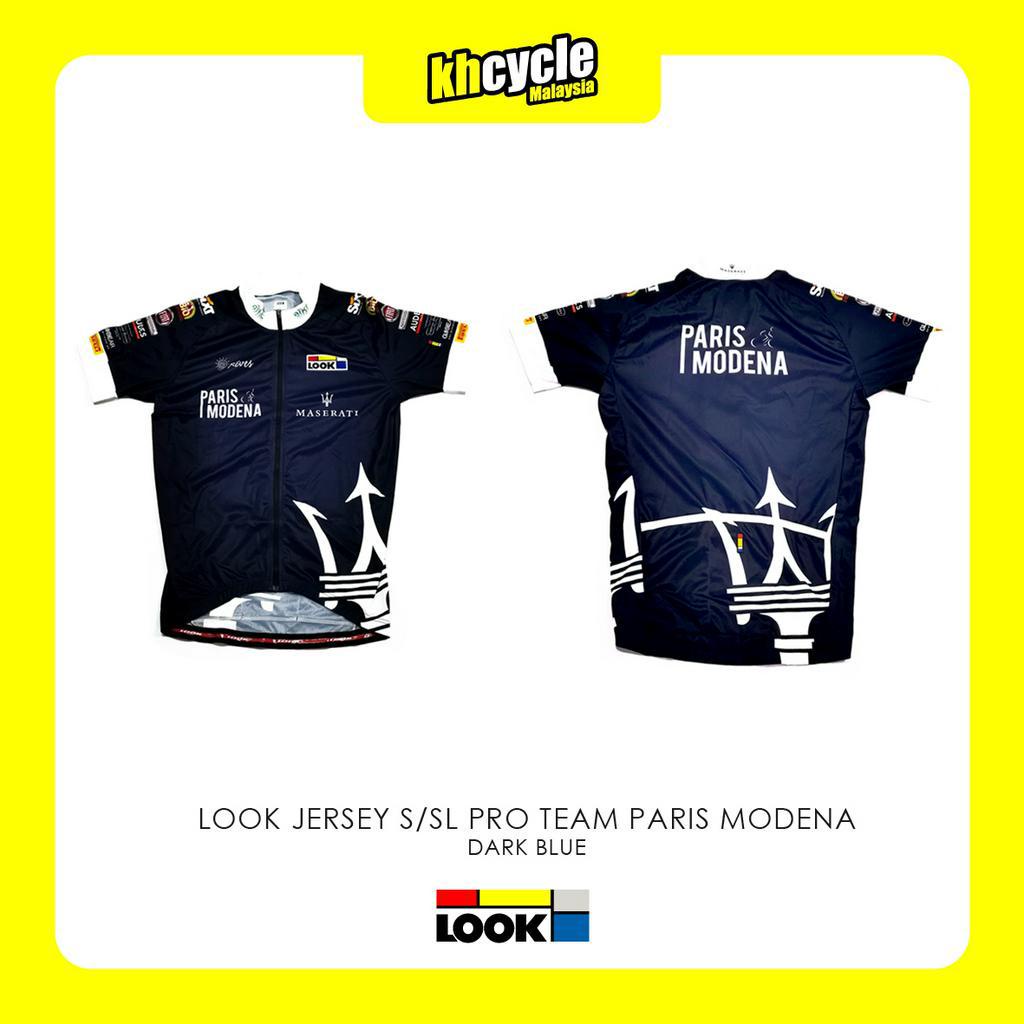 Look Jersey S SL Pro Team Paris Modena Dark Blue Shopee Malaysia