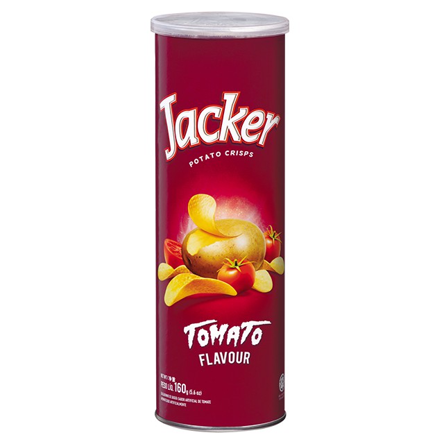 Jacker Potato Crisps Tomato 1 Carton (14 pcs x 150g) Shopee Malaysia