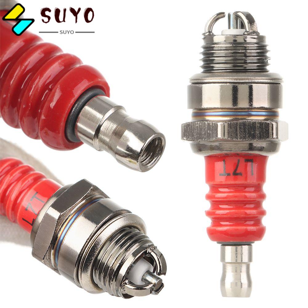 SUYOU Brush Cutter Spark Plug Electrode L7T Threesided Pole Replace