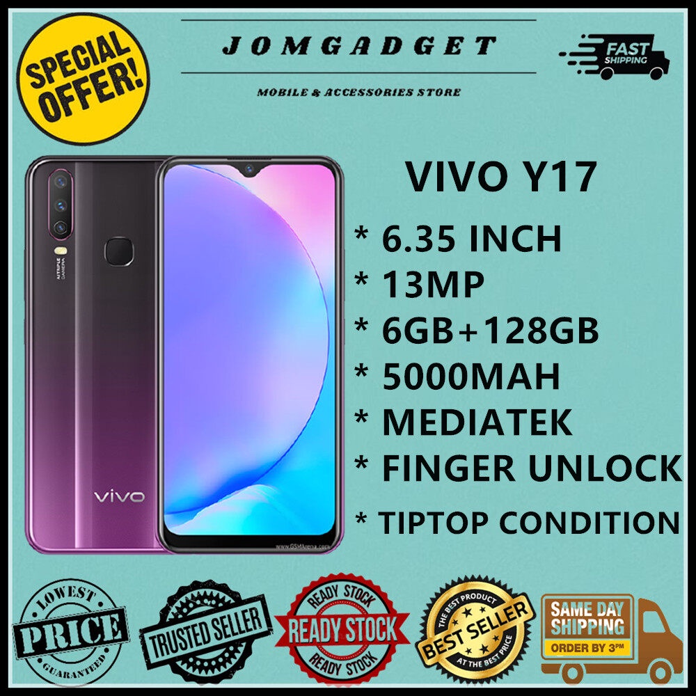 VIVO Y17 ( 6GB RAM + 128 ROM 6.35