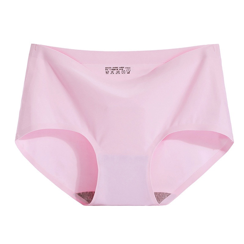 1/3 PCS Ice Silk Panties Seamless Underwear Women M-XXL Plus Size ...
