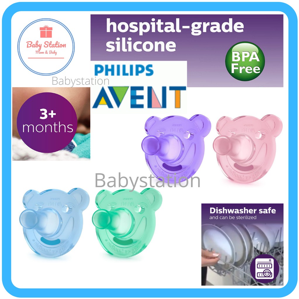 Philips Avent Shapes Pacifier 3+ months (2 pcs) | Shopee Malaysia