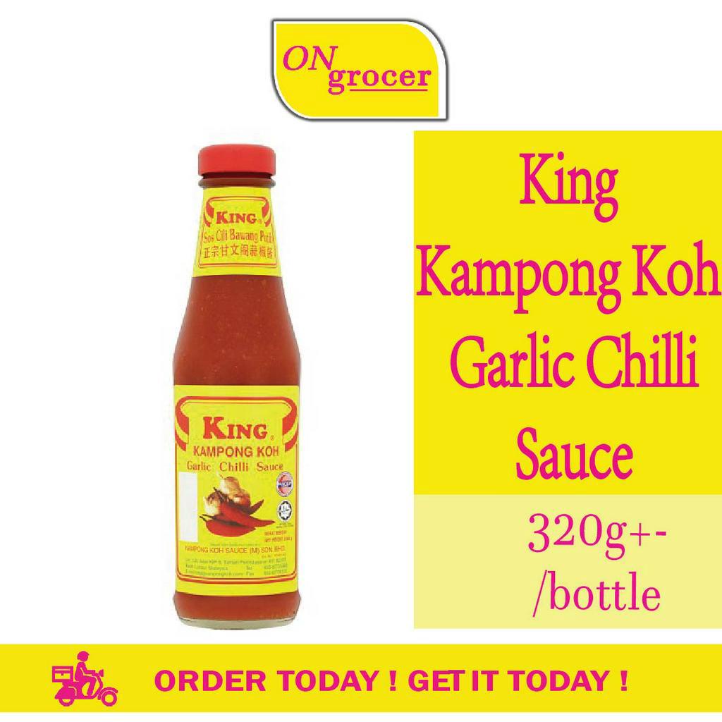 B0325 King Kampong Koh Garlic Chilli Sauce 320g Shopee Malaysia
