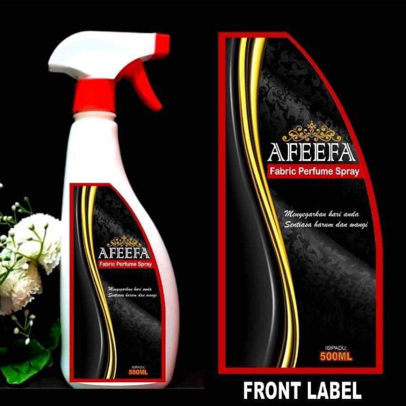 Afeefa Fabric Perfume Spray (Bau Dobi) 500ml Spray Fabrik | Shopee Malaysia