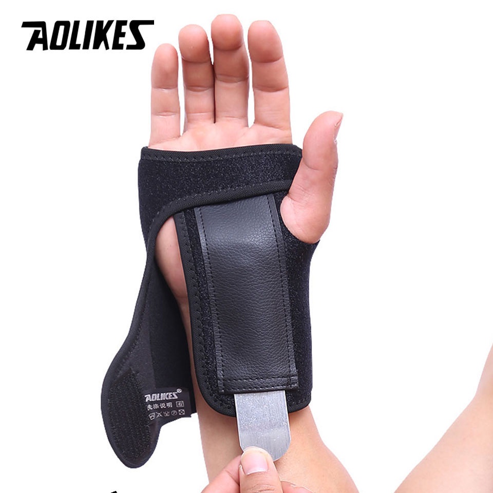 AOLIKES 1PCS Carpal Tunnel Wrist Brace Left Right Arm Compression Hand
