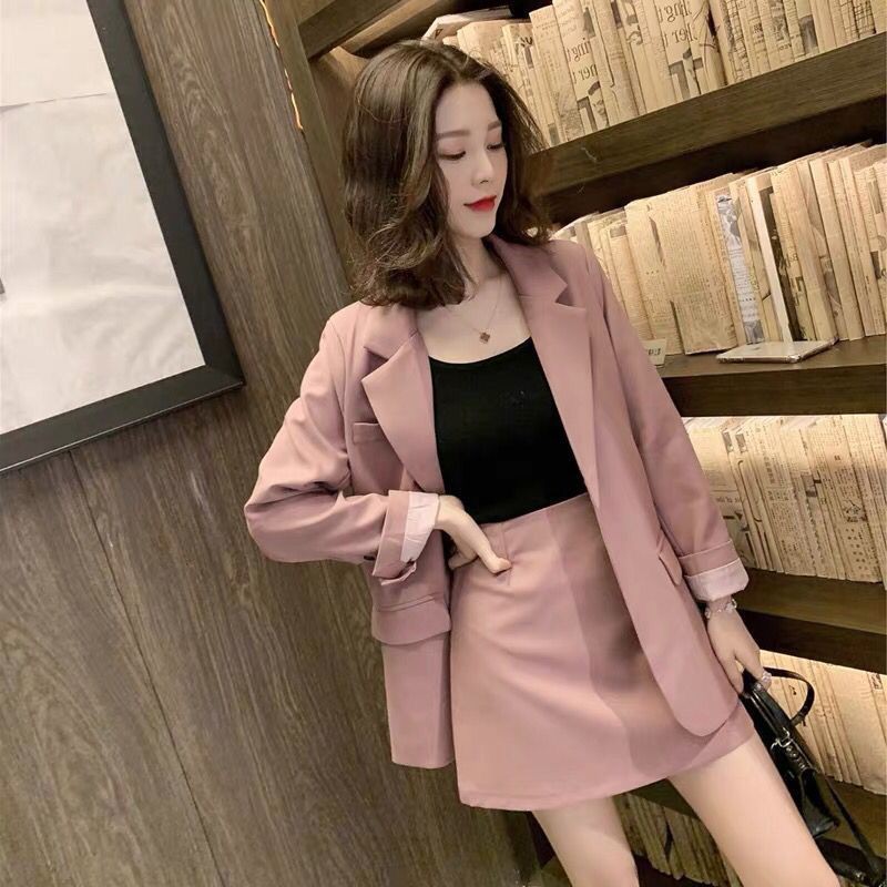 Local Stock 2021 new small fragrant style blazer jacket short