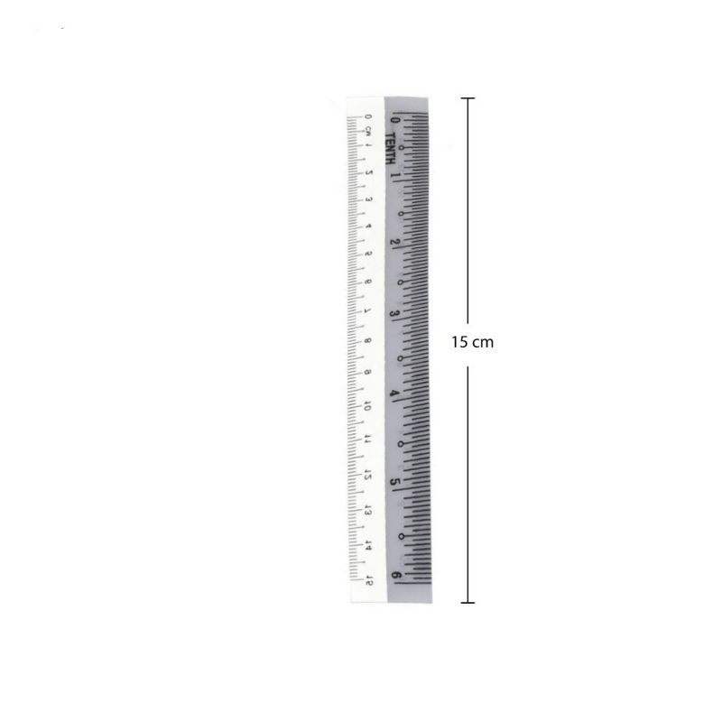 PLASTIC RULER - 15CM x 5 Pcs | Shopee Malaysia