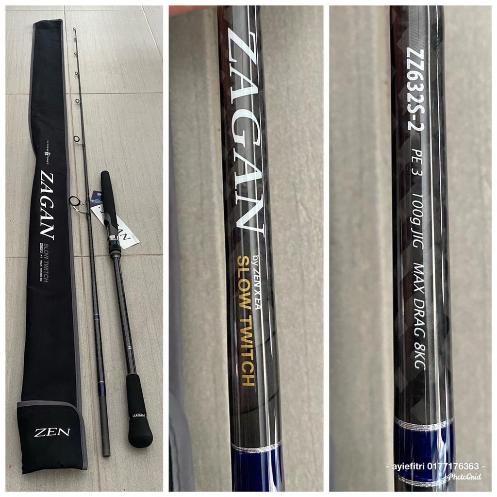 ROD ZEN ZAGAN SLOW TWITCH | Shopee Malaysia