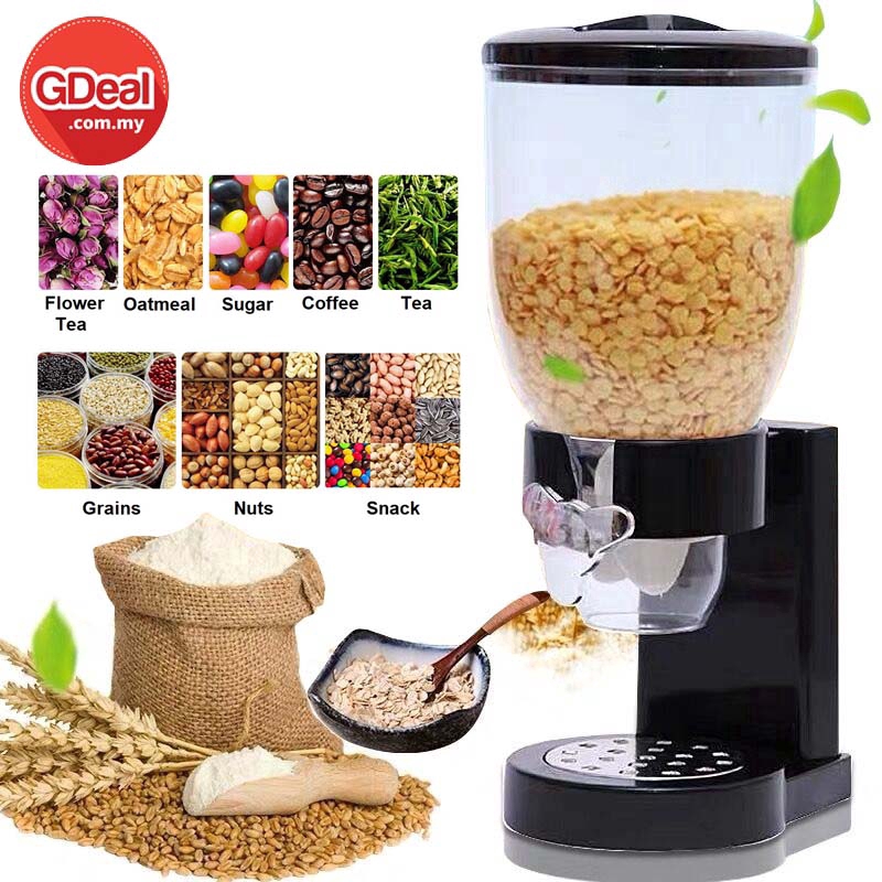 GDeal Professional Food Cereal Dispenser Kitchen Storage Cans Cereal   8016b162617c8661b04a9909a403bb88