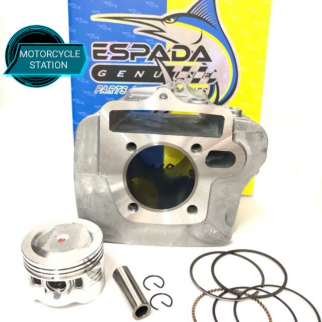 Espada Racing Cylinder Block (53mm / 55mm) Block Wave100 / Block EX5 ...