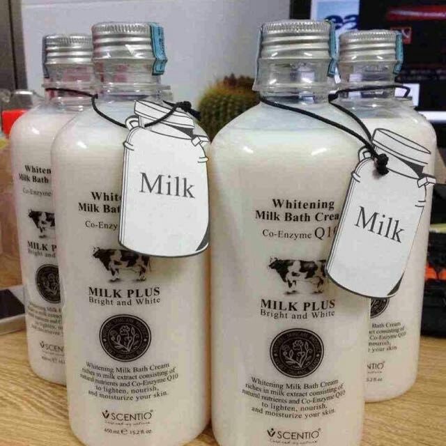 Beauty Buffet Whitening Milk Bath Cream Co Enzyme Q10 450ml. Shopee Malaysia