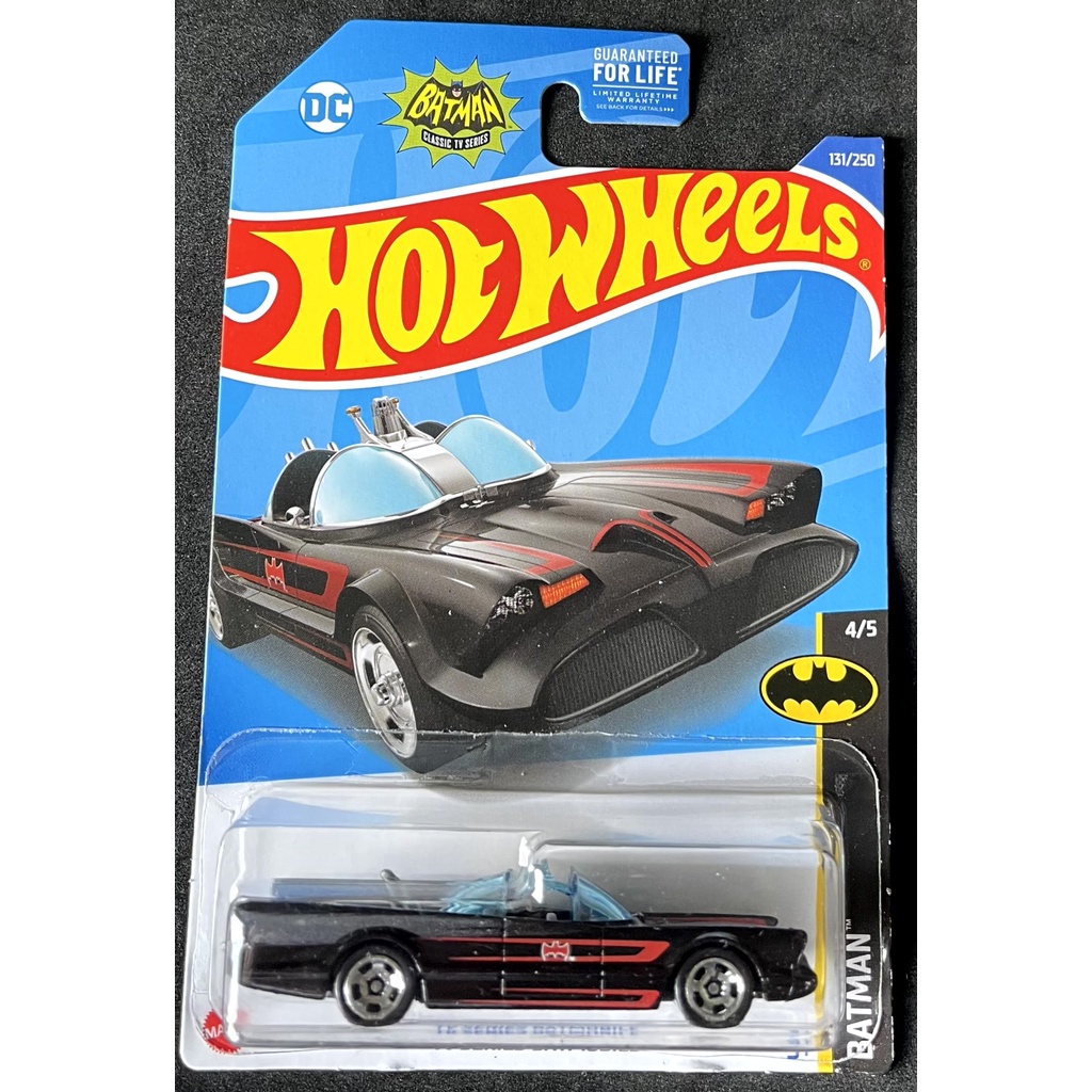 Hot Wheels - Batman - TV Series Batmobile Black with blue windshield ...