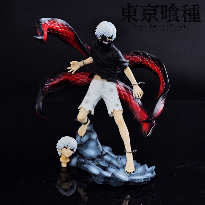 Tokyo Ghoul Awakened Ken Kaneki Exchange Head 23cm Action Figure ...