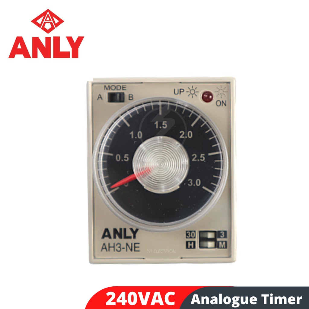 ANLY MULTI RANGE ANALOGUE TIMER AH3-NA | AH3-NB | AH3-NC | AH3-ND | AH3 ...