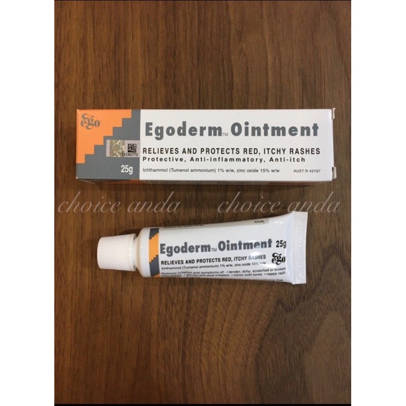 Egoderm Ointment (25g) Protective, Anti-inflammatory, Anti-itch ...