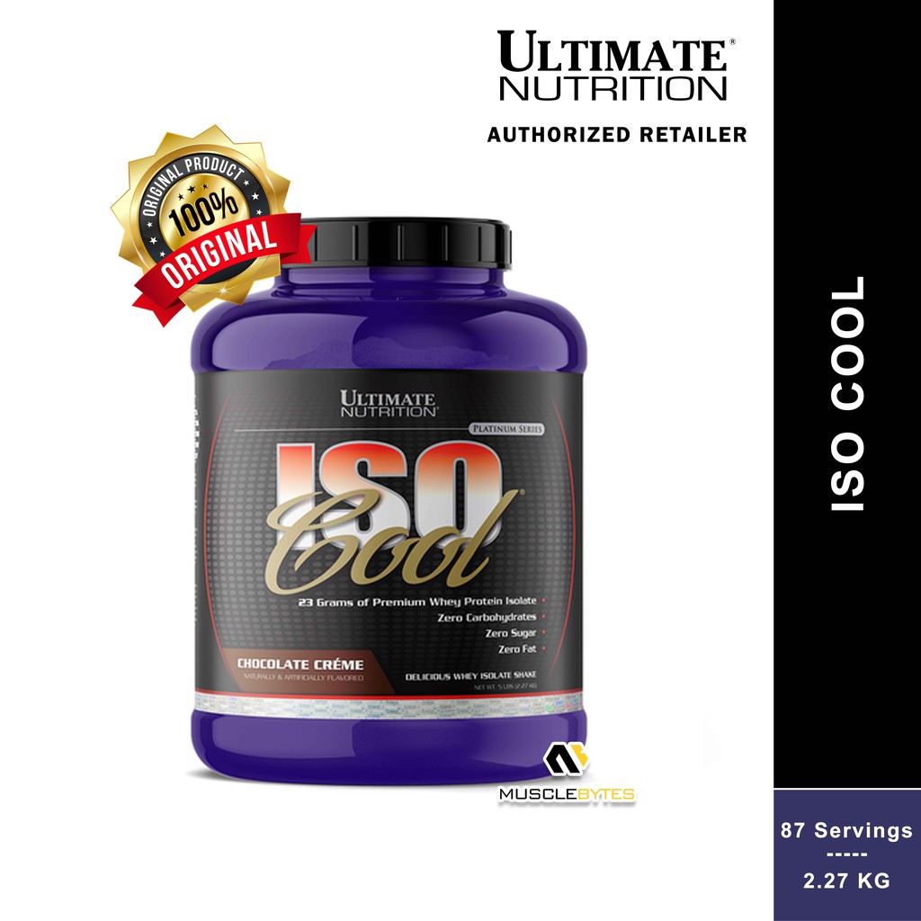 Ultimate Nutrition - ISO COOL [2.27KG / 907G] [Whey Isolate Protein ...