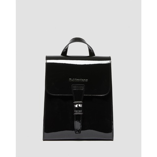 Kiev Smooth Leather Mini Backpack, Black