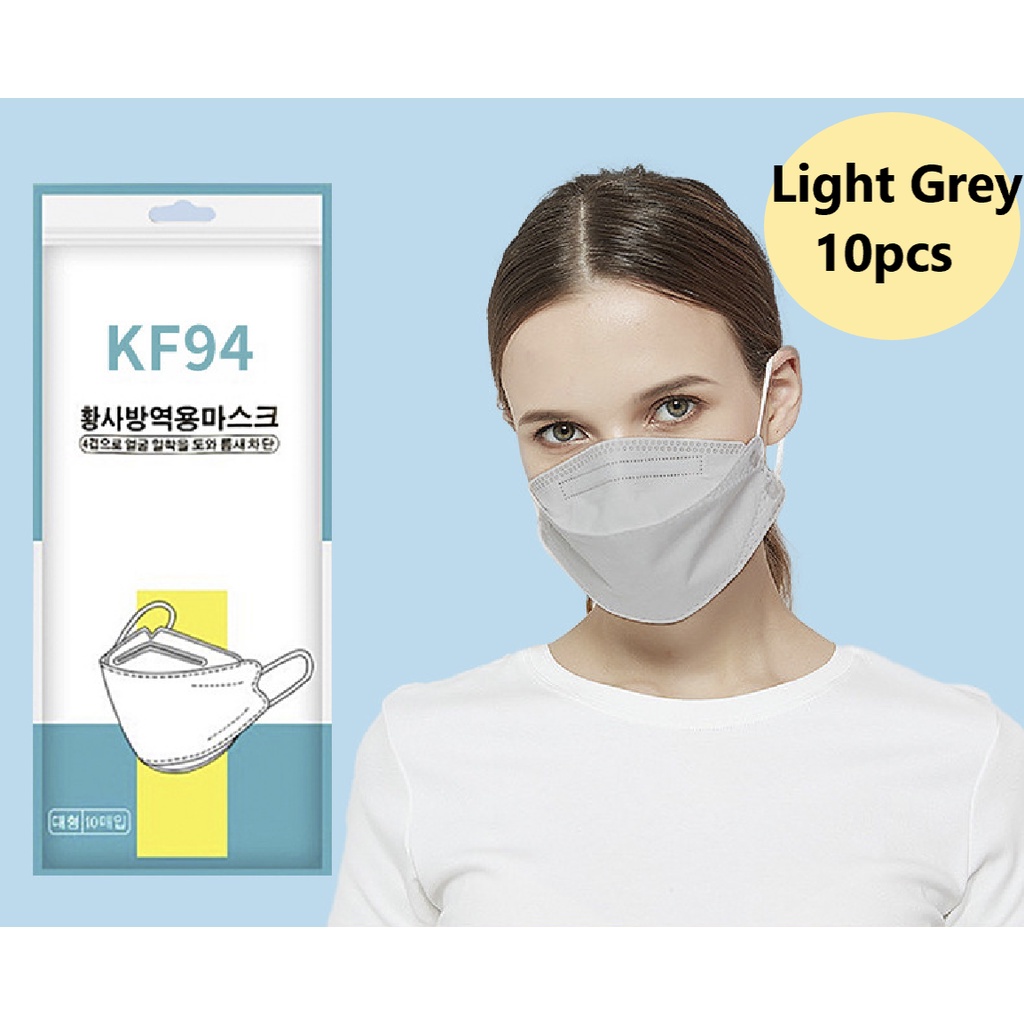 [Ready Stock] K94 Disposable Fish 3D Mask Bundle Pack 10 pieces Earloop